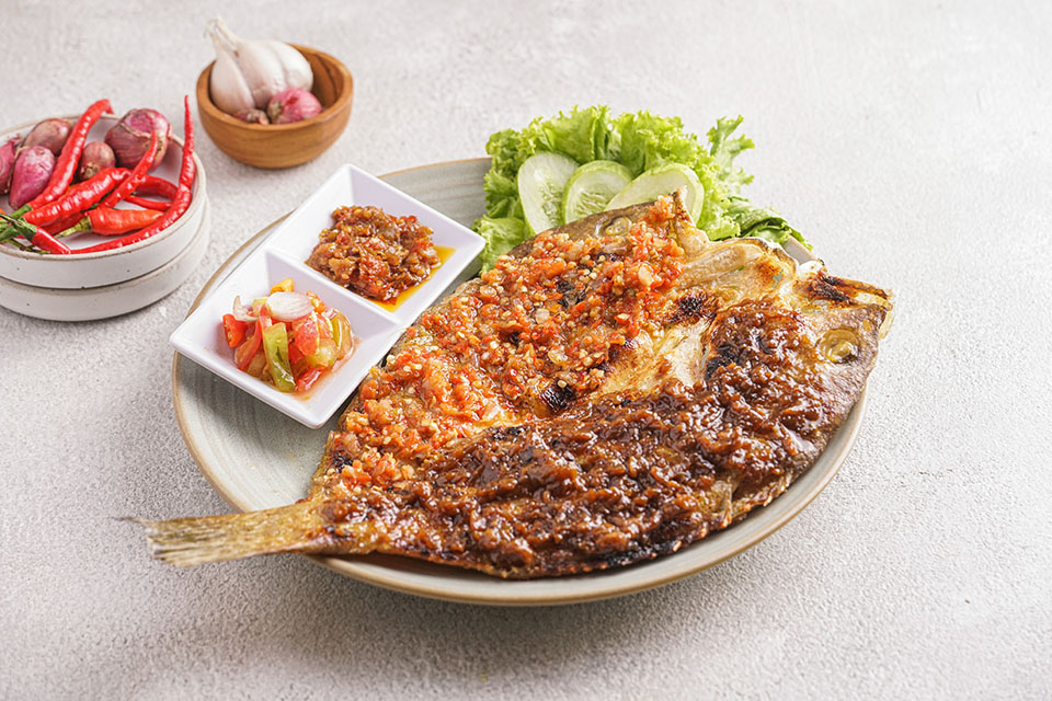 Garopa Bakar Dua Rasa